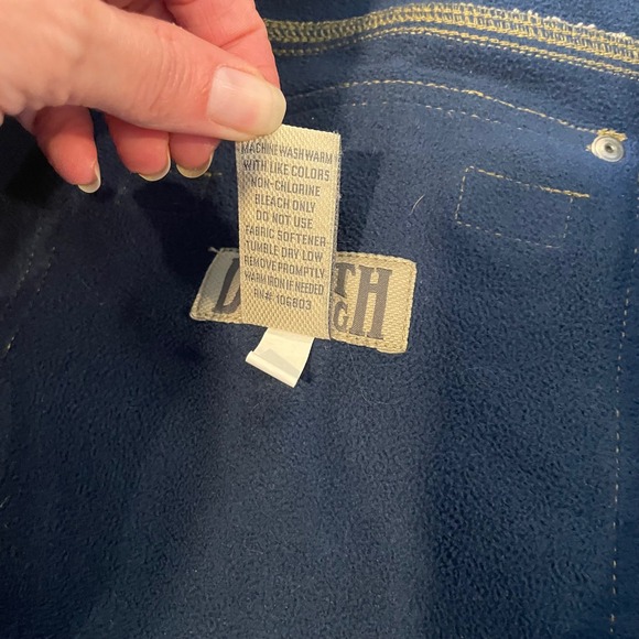 Duluth Trading Co Flex Fire Hose Fleece Lined Cargo Pants Brown Tan Mens 44x32 - Picture 9 of 9